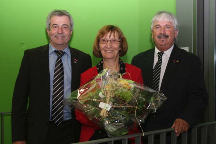 v.l.n.r. Dieter Schnitzer, Brigitte Mannert, Michael Lehnert