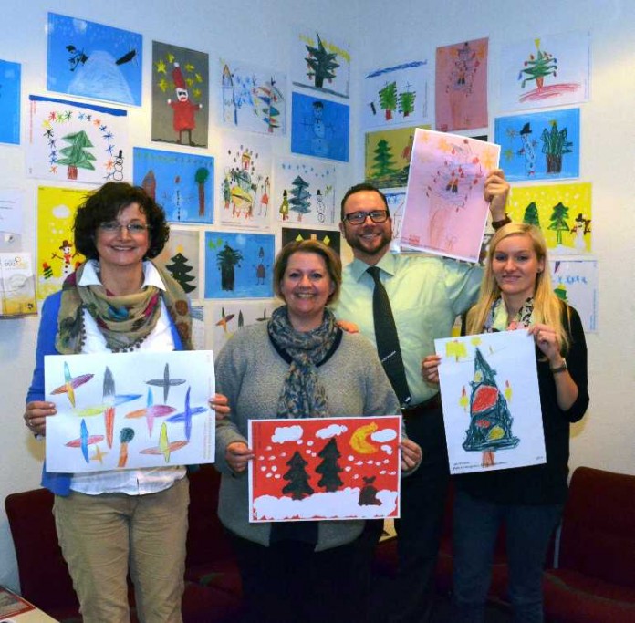 (v. l.): Karin Kimling, Monika Wolk, Holger Schneider und Carolin Speth.