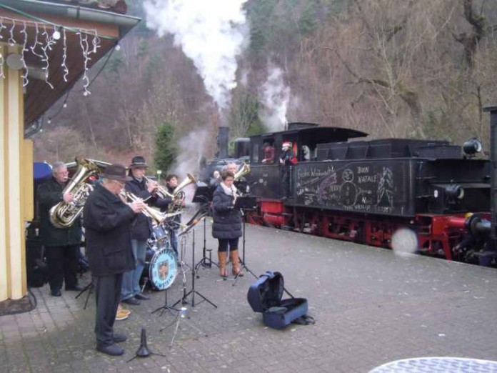Der Musikverein Elmstein unterhielt die Besucher
