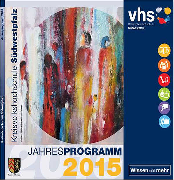 Das Titelbild des neuen KVHS-Programms