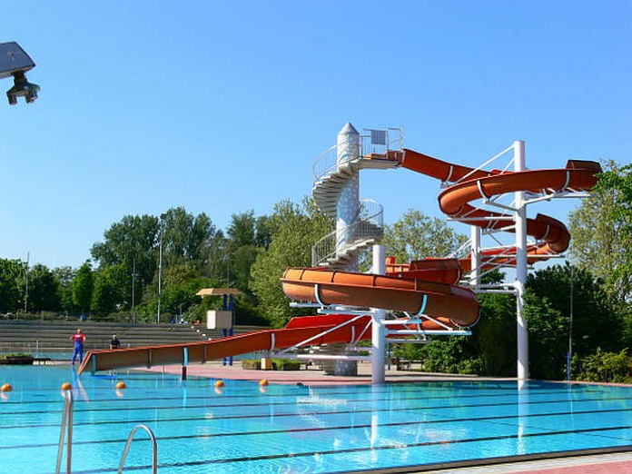 Das Freibad am Willersinnweiher