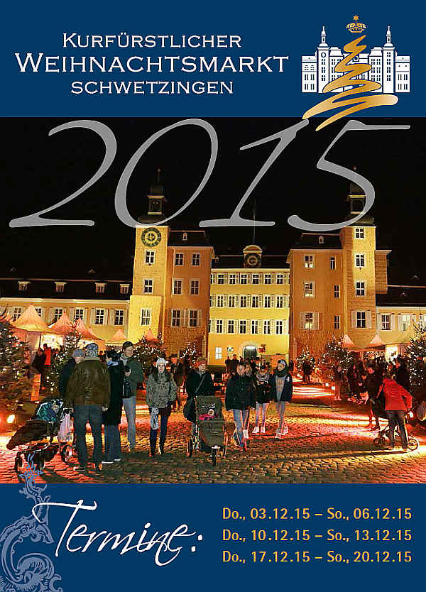 Kunsthandwerker können sich für den 5. Kurfürstlicher Weihnachtsmarkt 2015 ab sofort bewerben