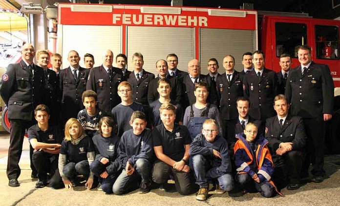 Gruppenfoto im Anschluss der Jahreshauptversammlung