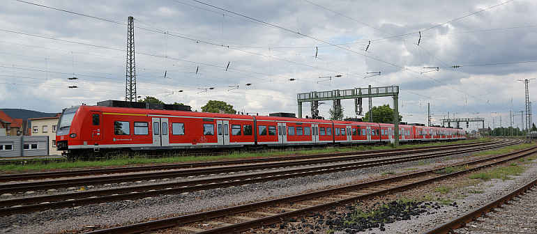 Vorderpfalz Zugausfall mit Schienenersatzverkehr zwischen