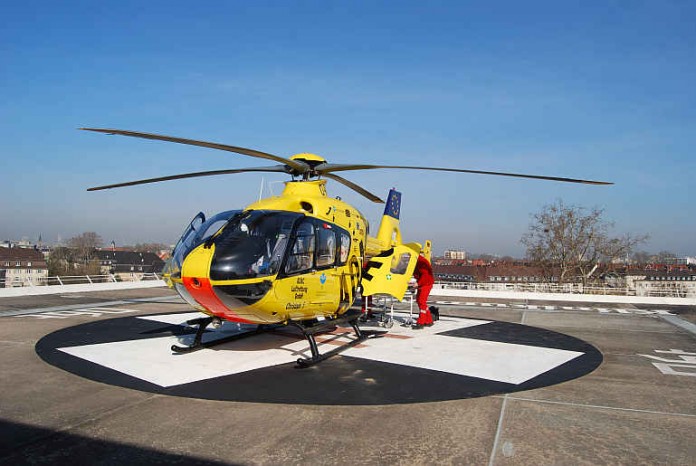 Der Rettungshubschrauber Christoph 5 ist an der BG Unfallklinik in Ludwigshafen-Oggersheim stationiert und fliegt Einsätze in Rheinland-Pfalz, Baden-Württemberg und Hessen