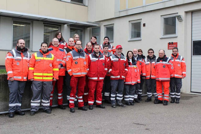 Helferinnen und Helfer der SEG Süd