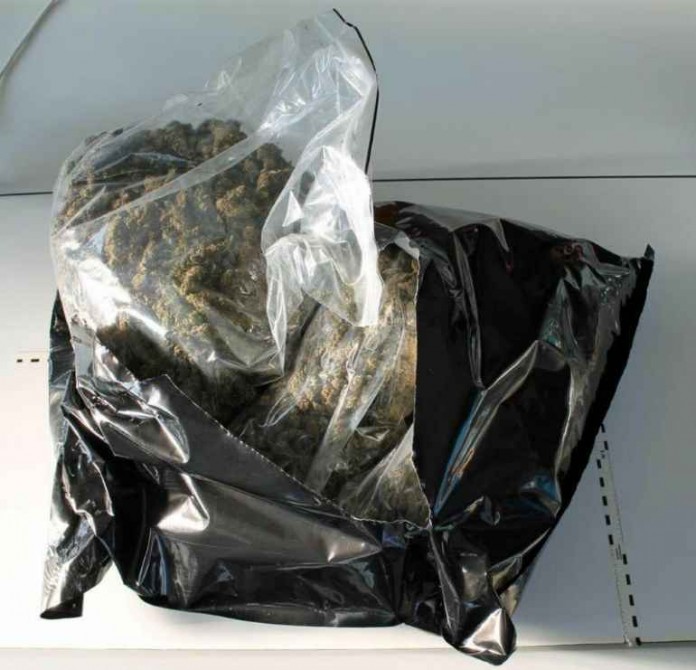 Teil des sichergstellten Marihuanas