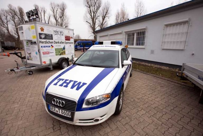 Eines der neuen Fahrzeuge des THW Germersheim