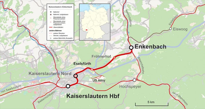Es wird ein Busersatzverkehr eingerichtet