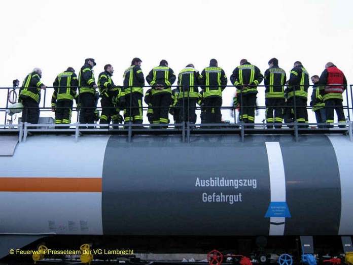 Schulung auf einem Kesselwagen