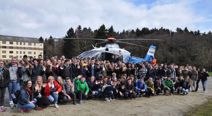 150 Schülerinnen und Schüler erlebten einen interessanten Tag am Polizei-Campus Hahn