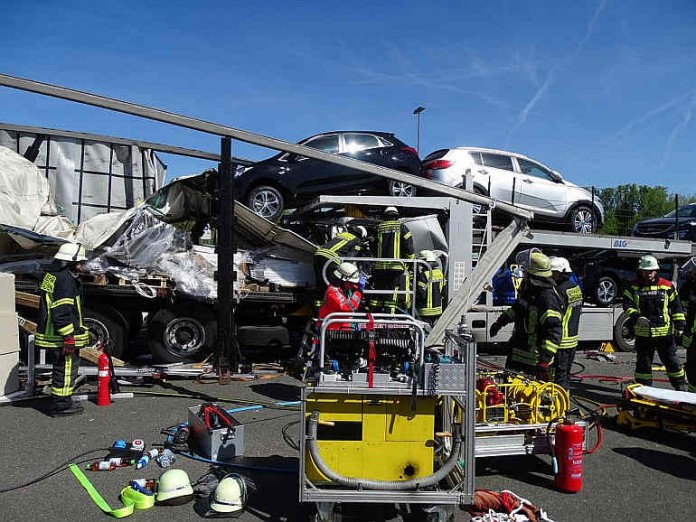 Unfall Höhe Rastanlage Medenbach