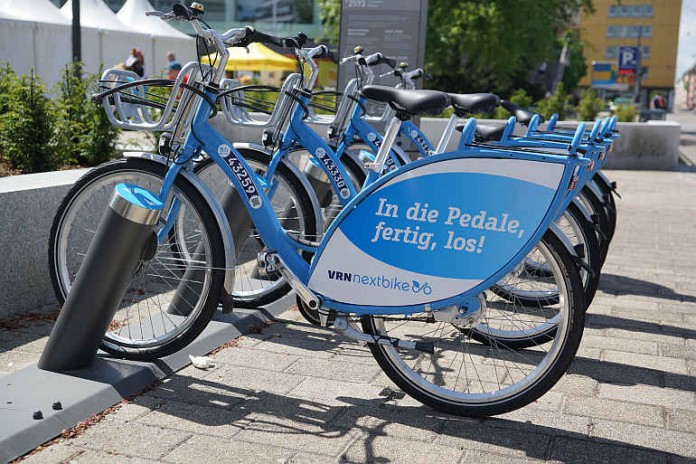 VRN Nextbike-Fahrräder (Symbolbild: Holger Knecht)