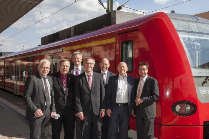 v.l.: Jürgen Barke, Dr. Winfried Hirschberger, Dr. Manfred Rudhart, Günter Kern, Christian Specht, Winfried Hermann, Andreas Schilling