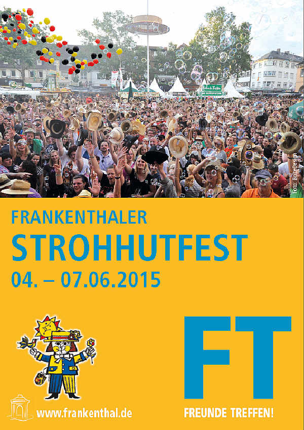 Titelbild des Flyers zum Strohhutfest