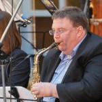Bernd Gaudera und Sandra Scheurer-Weick (Altsaxophon)