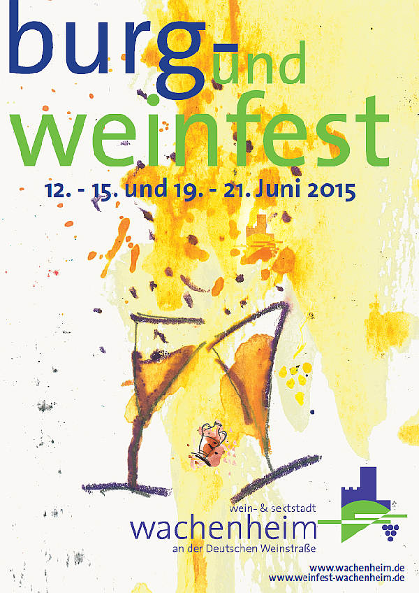 Das Wachenheimer Burg- und Weinfest findet im Juni an zwei Wochenenden statt