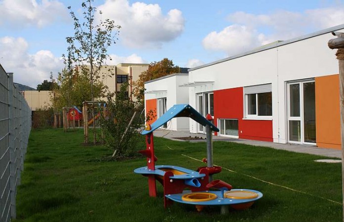 Die Stadt Neustadt an der Weinstraße will Elternbeiträge zurückzahlen. Auf dem Foto: die Städtische Kindertagesstätte Robert-Stolz-Straße