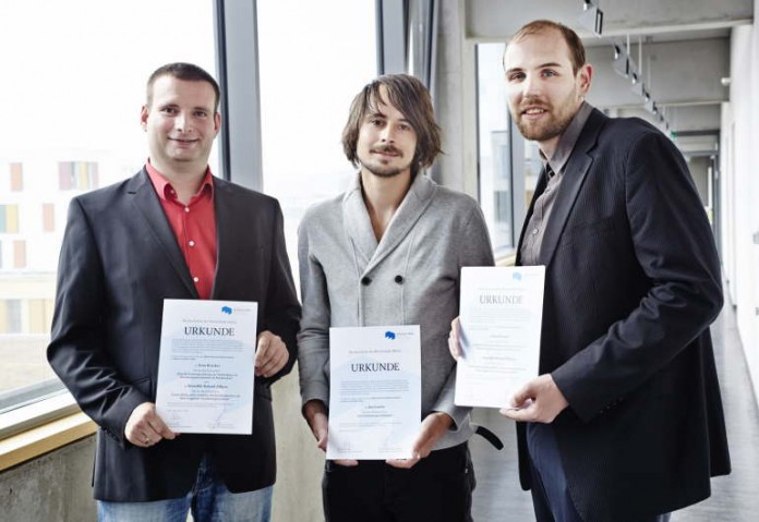 V.l.n.r.: Sven Brucker, Jan Lorenz und Benedikt Roland Zillgen