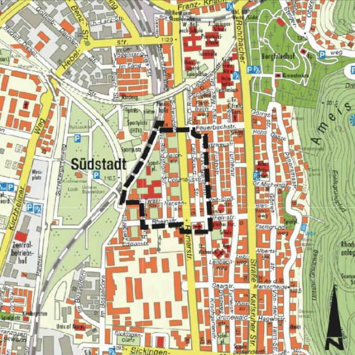 Geltungsbereich des Bebauungsplans