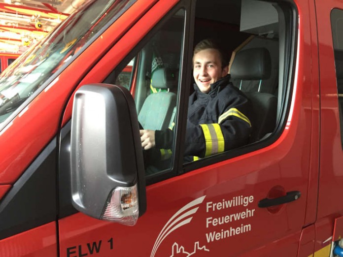 Patrick Mermi, der heute sein FSJ beendete