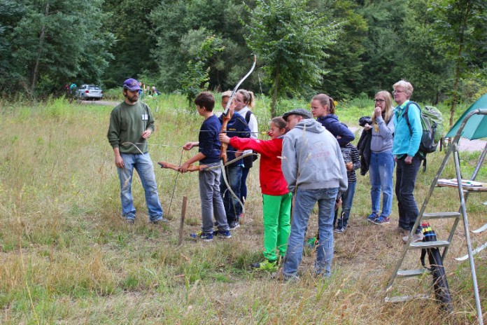 Unter anderem mussten Aufgaben gelöst werden