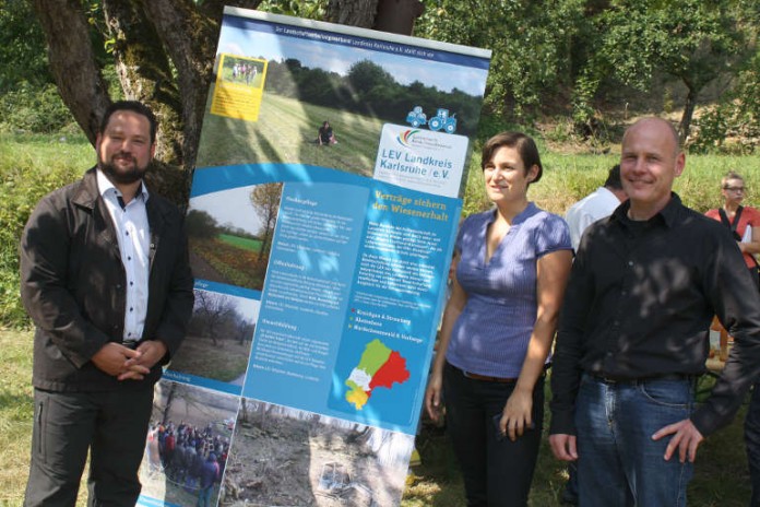 Minister Bonde mit Frau Fröhlich und Herrn Kuppinger beim gemeinsamen Treffen in Gochsheim