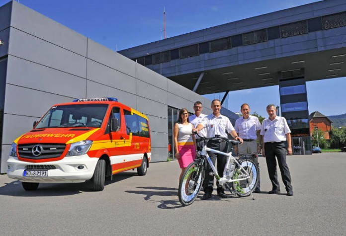 v.l.: Denise Neureuther, Patrick Laick, Dr. Georg Belge, Michael Teigeler und Holger Schlechter