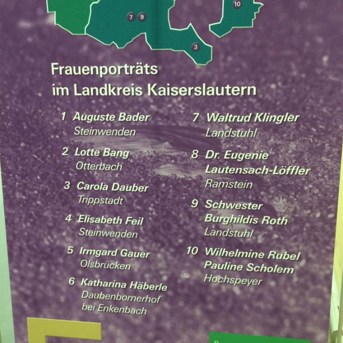 Frauenspuren in der Westpfalz