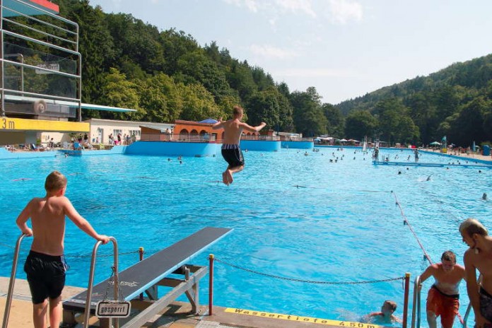 Das Freibad Waschmühle in Kaiserslautern (Foto: Stadtverwaltung Kaiserslautern)