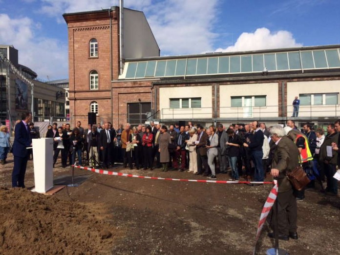 Archäologisches Zentrum Mainz: Erster Spatenstich