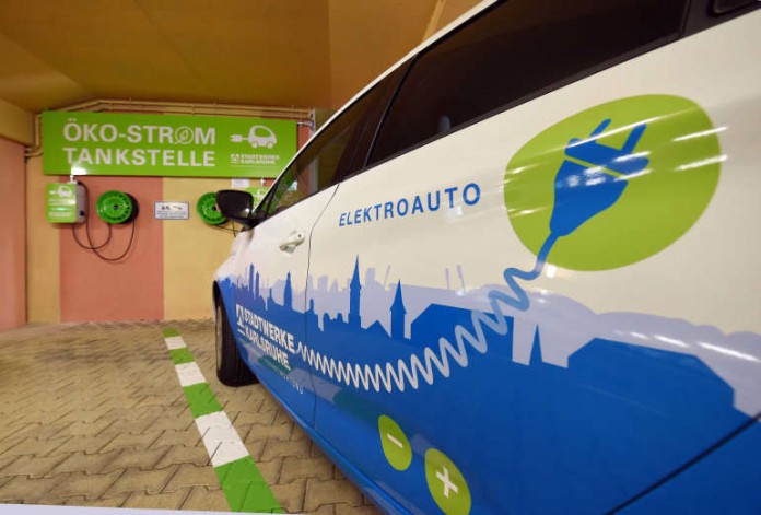 Ökostrom-Tankstelle
