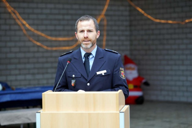 Heiko Arnd, Leiter der Polizeiinspektion Frankenthal (Foto: Holger Knecht)