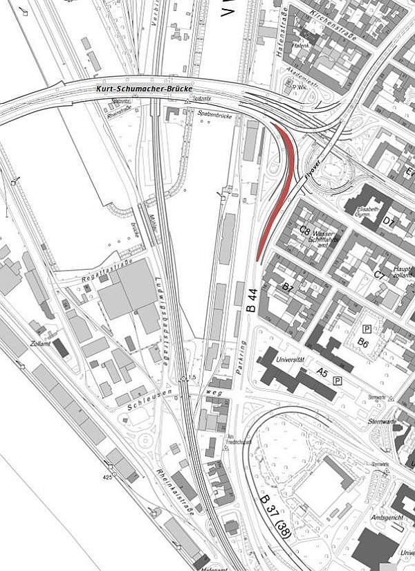 Überblick über die Baustelle