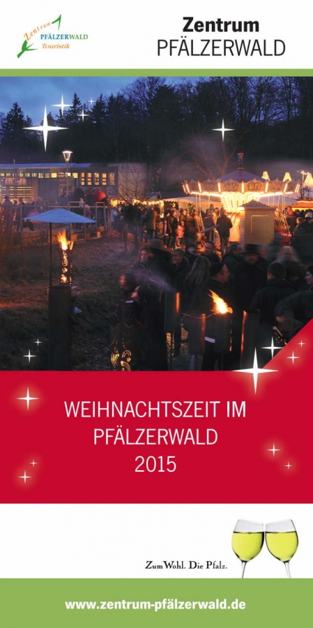 Weihnachtsbroschüre der Zentrum Pfälzerwald Touristik