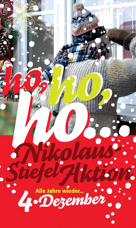 Nikolaus-Stiefel-Aktion mit Schmagges und dem Kinderschutzbund