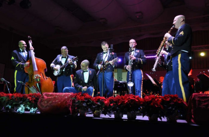 Musiker der United States Army Europe Band und Chor