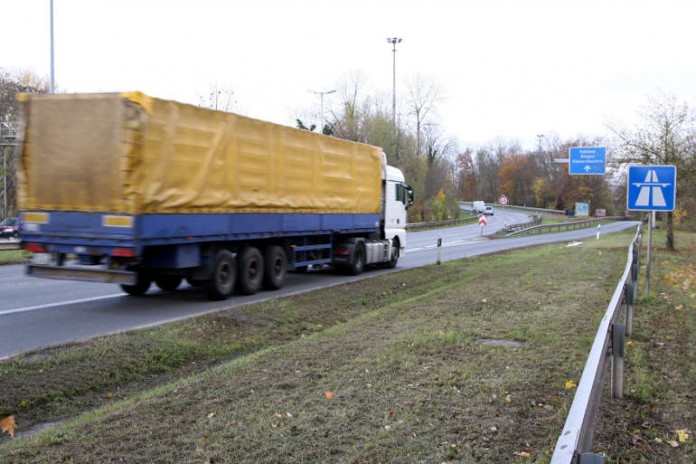 Die Rampe in Richtung Bingen wird am kommenden Wochenende gesperrt