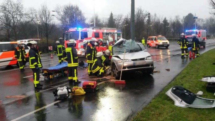 Eine Person wurde schwer verletzt