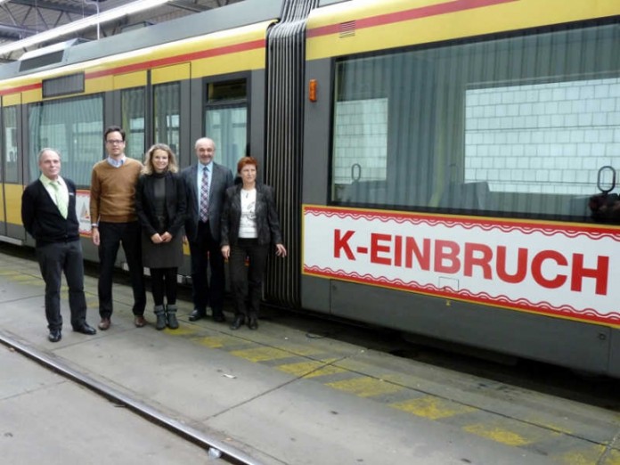 Unterwegs für die Bürger gegen die steigende Zahl der Einbrüche