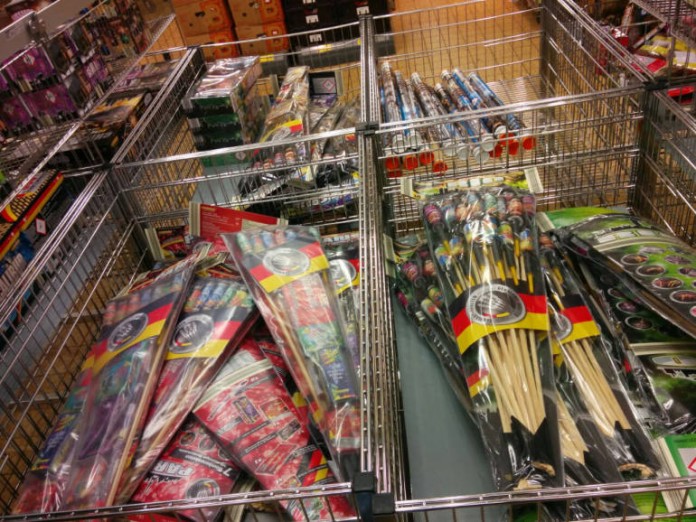 Feuerwerk (Symbolbild)