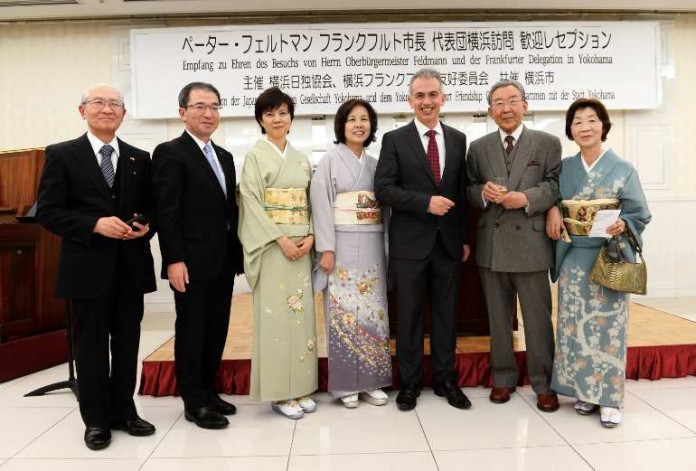 OB Feldmann bei Empfang der japanisch-deutschen Gesellschaft