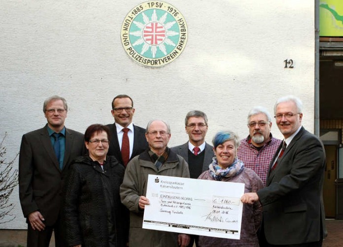 Kreissparkasse Kaiserslautern hilft Enkenbacher Turnverein