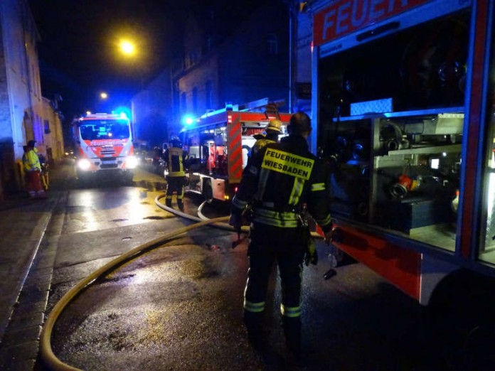 Die Feuerwehr Wiesbaden war im Stadtteil Sonnenberg im Einsatz