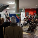 Die Vernissage der Ausstellung "PolArt – Polizei zum Anfassen" am 03. Februar 2016
