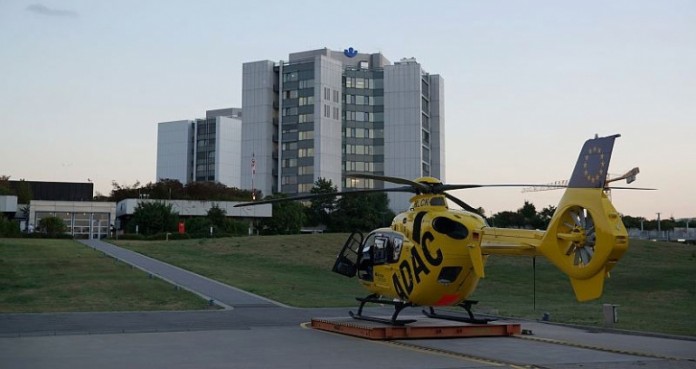 Der Rettungshubschrauber Christoph 5 ist an der BG Unfallklinik in Ludwigshafen-Oggersheim stationiert und fliegt primär Einsätze in Rheinland-Pfalz, Baden-Württemberg und Hessen