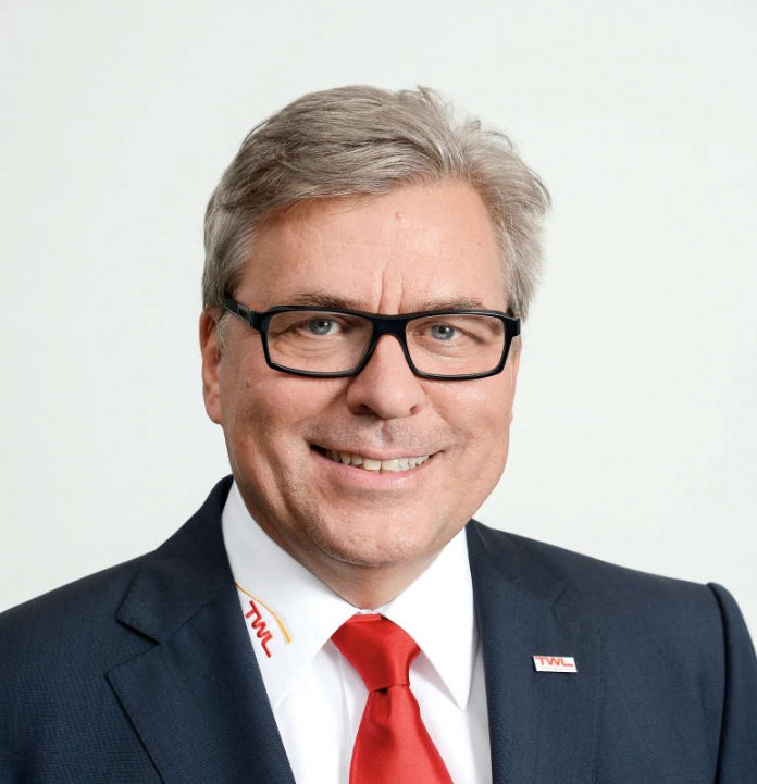 Dr. Reiner Lübke, Technischer Vorstand der TWL