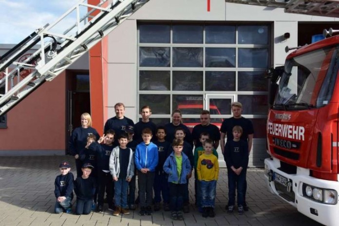 Gruppenbild der Flämmchen vom letzten Ausbildungsdienst