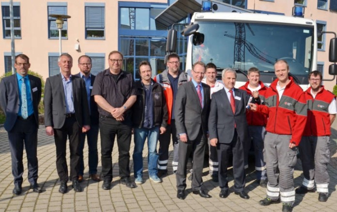 Übergabe des GW San in Ingelheim