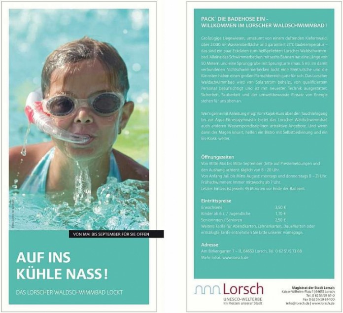 Auch, wenn’s im Moment schwer vorstellbar ist, wie die Stadtverwaltung erklärt